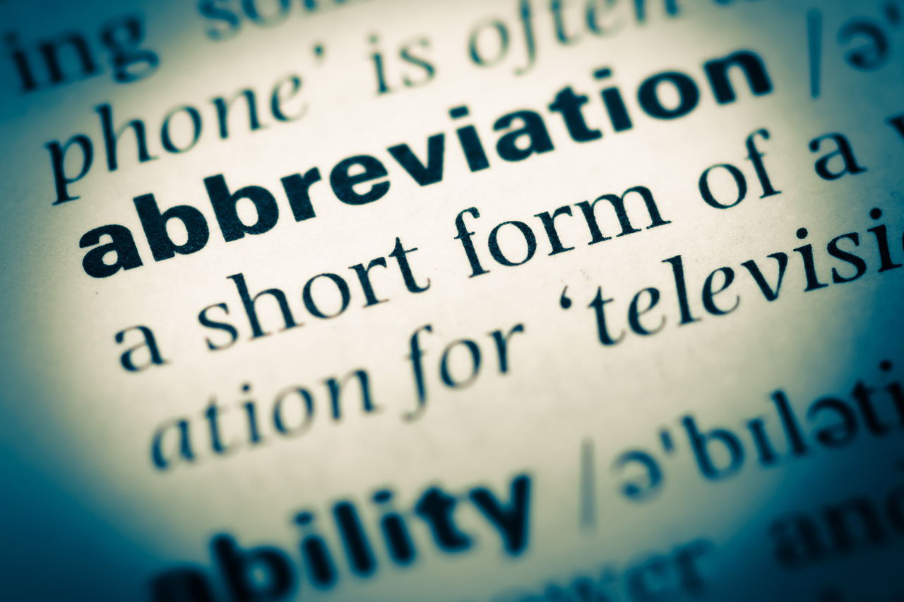 Can You Guess What These Abbreviations Stand For? 